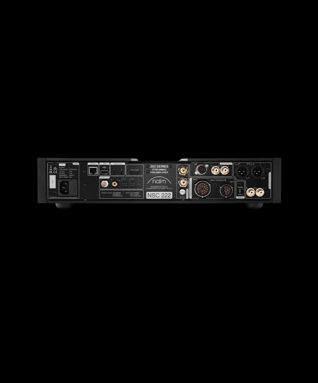 Naim NCS 222 - back