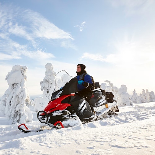 Snowmobile Adventure in Lapland