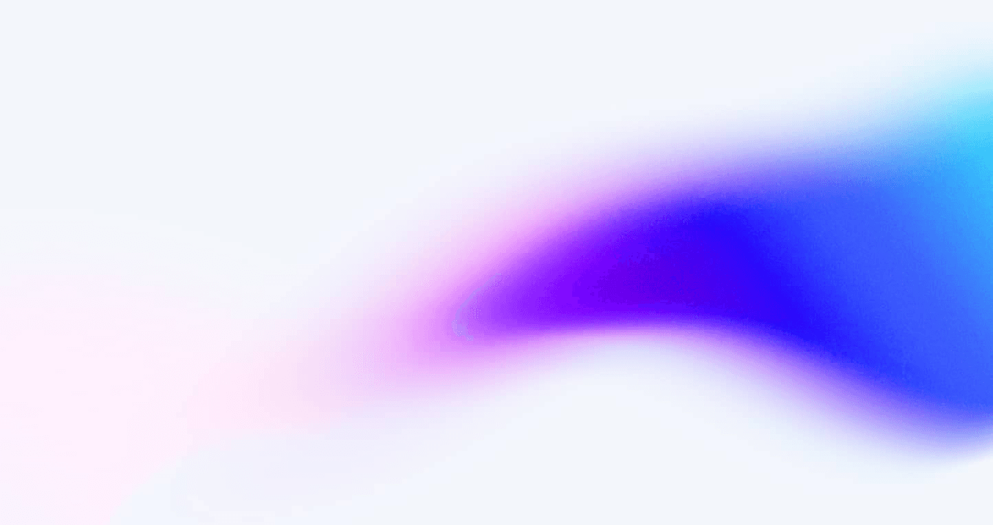 Graphic element with blue to violet gradient shape