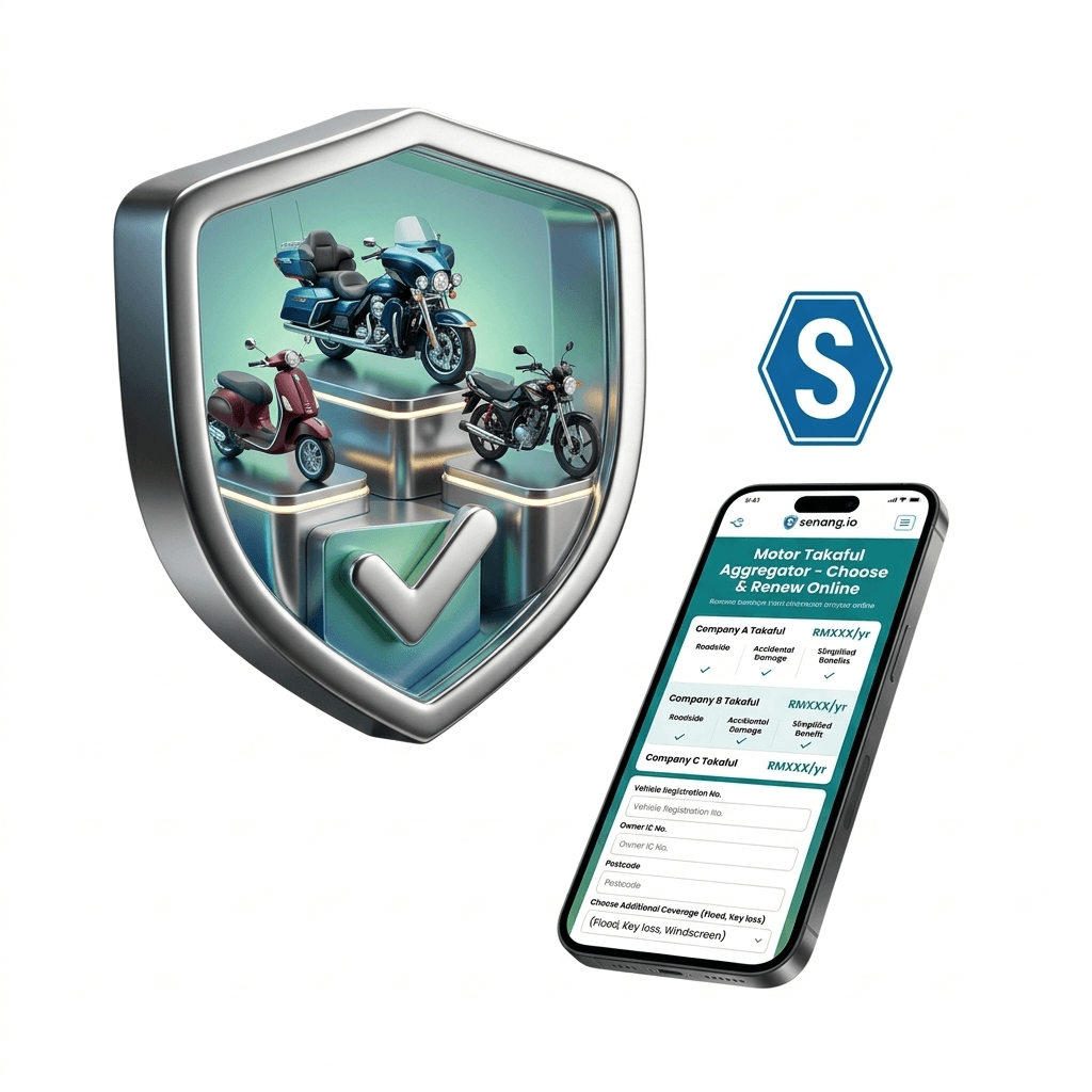 Motor Insurance Aggregator Platform by senang.io – API-first distribution for digital partners, enabling seamless integration, multi-insurer connect, comprehensive quotes, versatile partner types, and powerful aggregation for motor and takaful products in Malaysia.