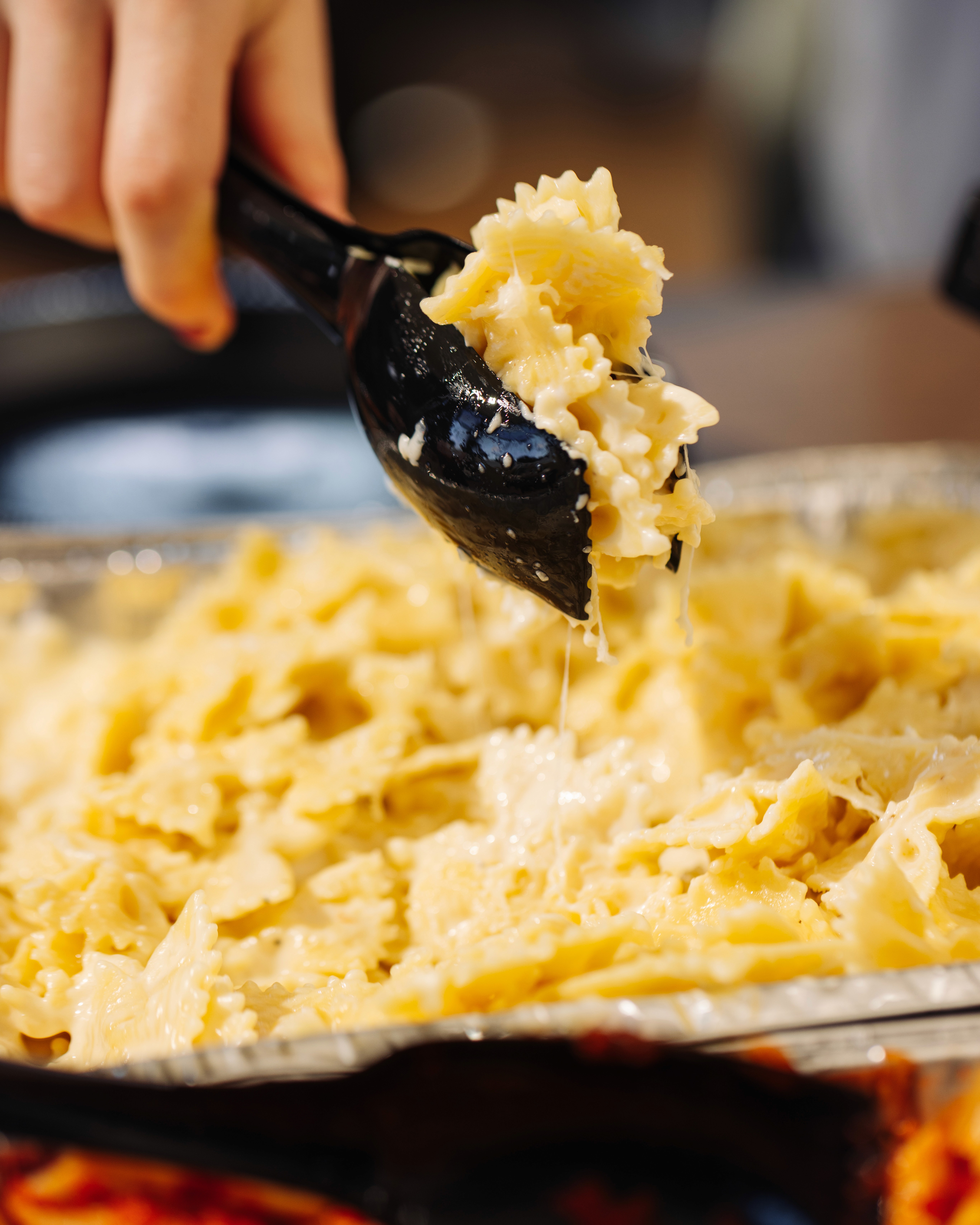 bowtie alfredo, catering from degidios