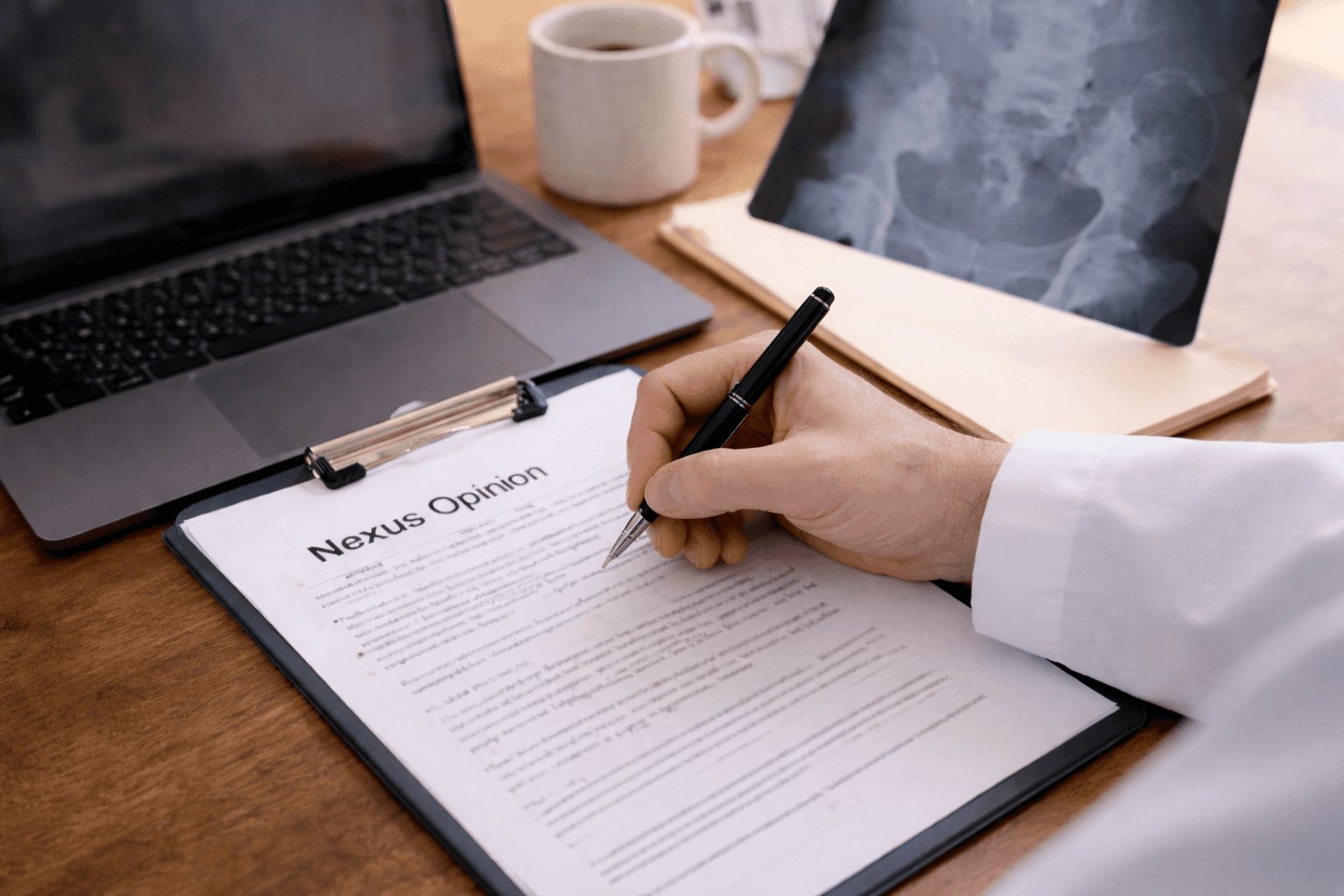 person writing on a piece of paper