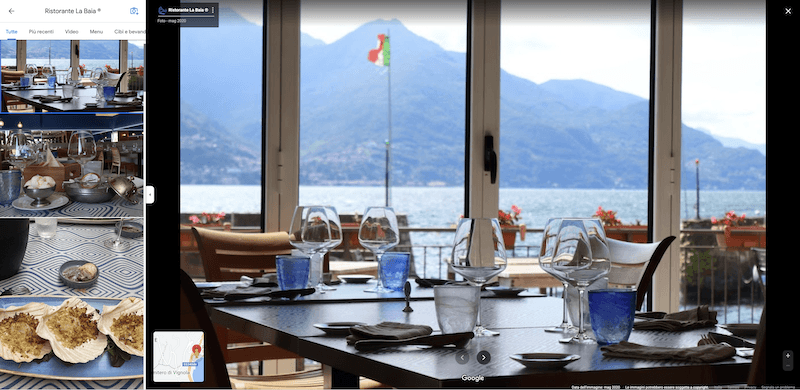 Google Business Profile Foto ristorante La Baia