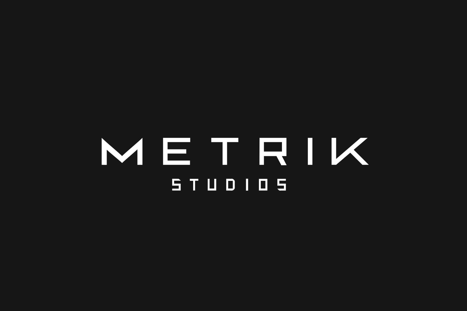 Logo para Metrik Studio