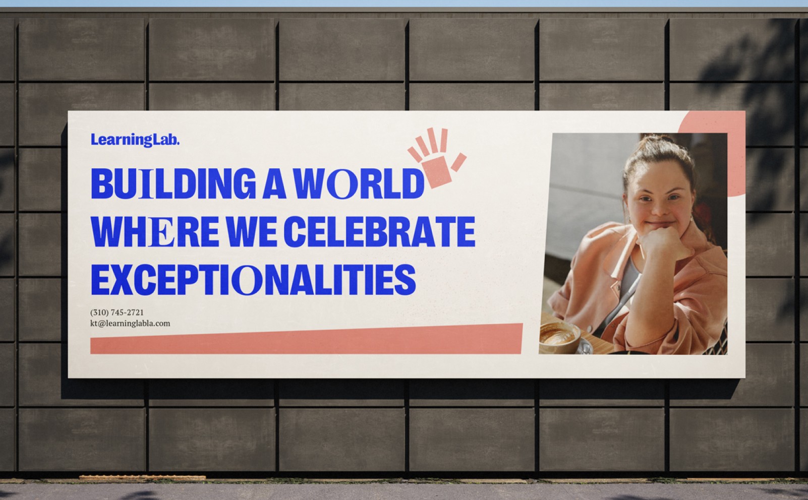 Banner design for advocacy organization for people with exceptionalities