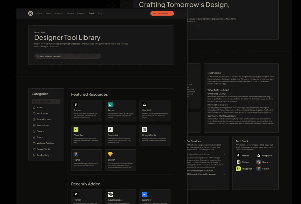 Portfolio & Digital Store Template