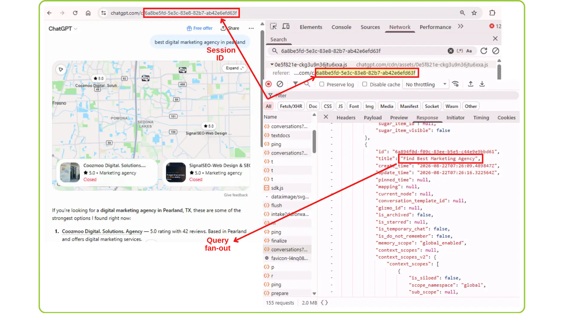 how chatgpt query fanout search works