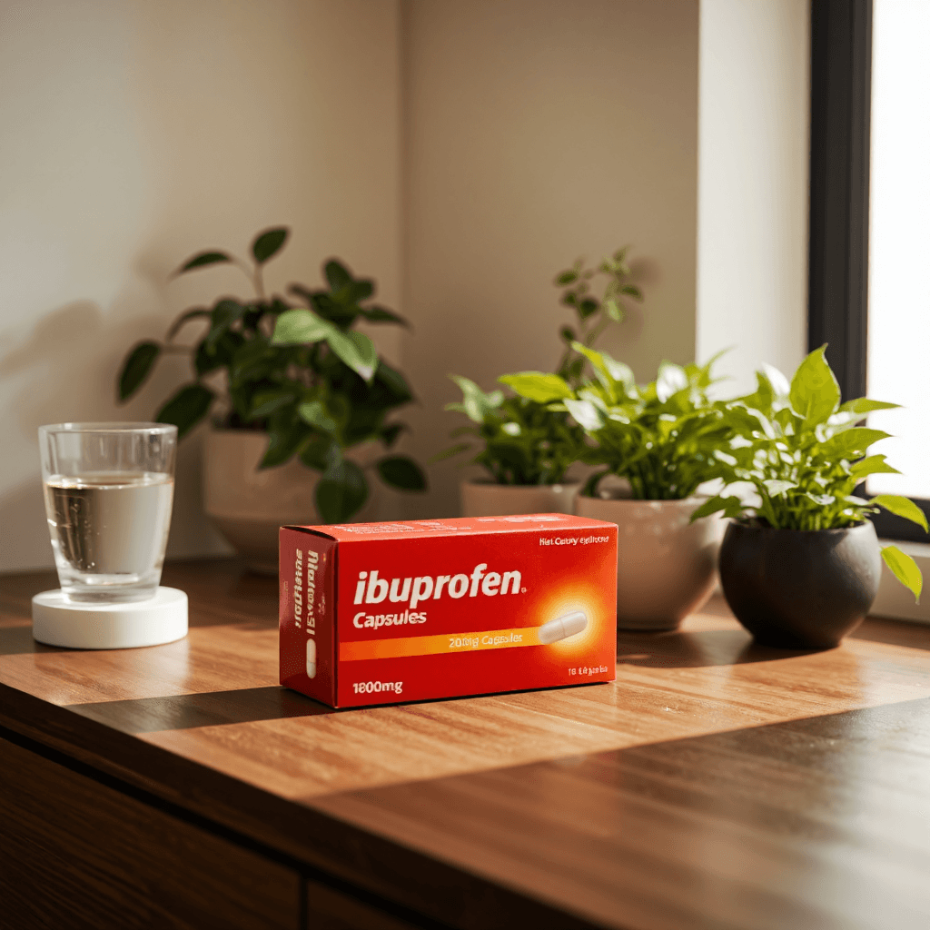 product photography of box of medication