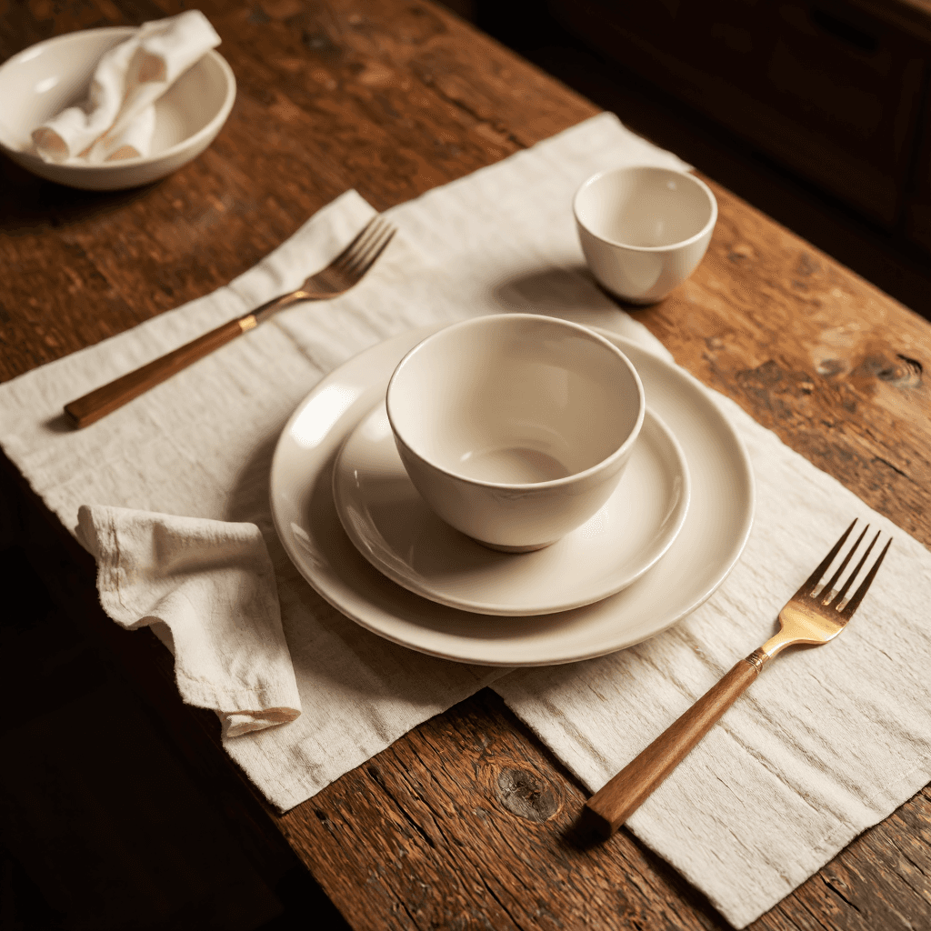 product photography of Gourmet dishware