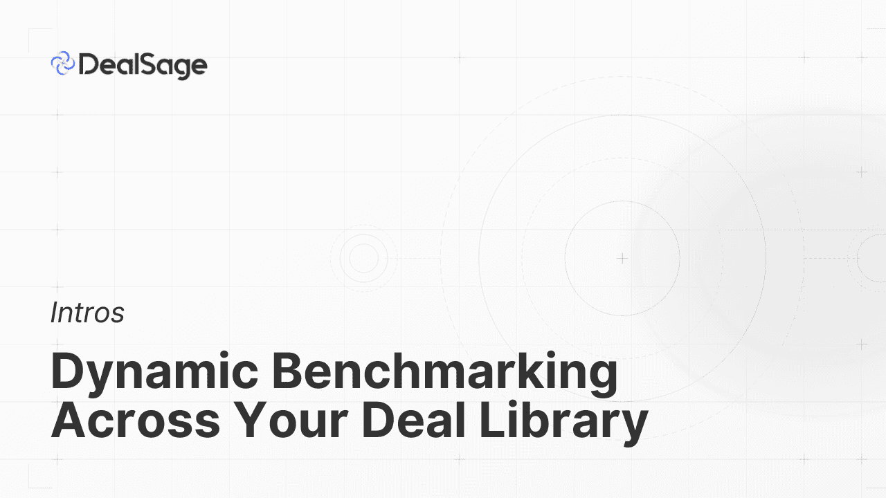 Dynamic Benchmarking Deal Library Article Thumbnail