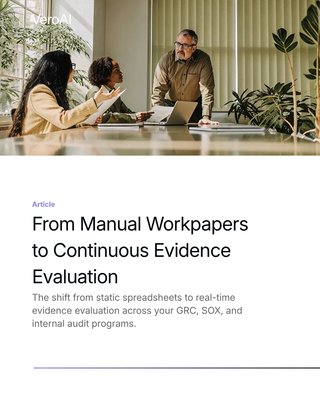 Enterprise compliance team using online audit tools to evaluate evidence across GRC and SOX.