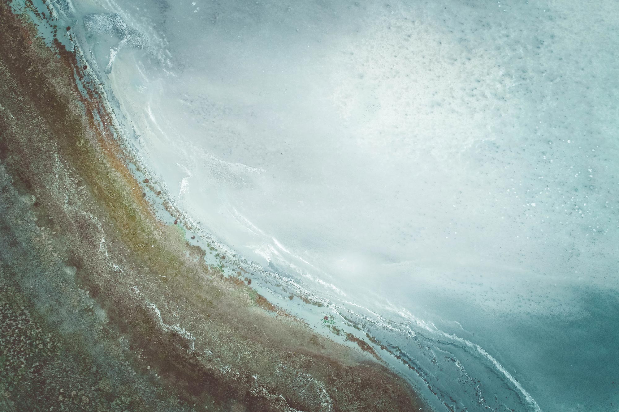 Beautiful Ocean Drone Image