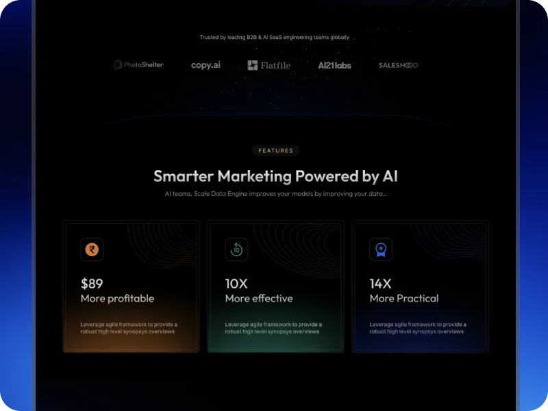 Smart marketing powered by AI
