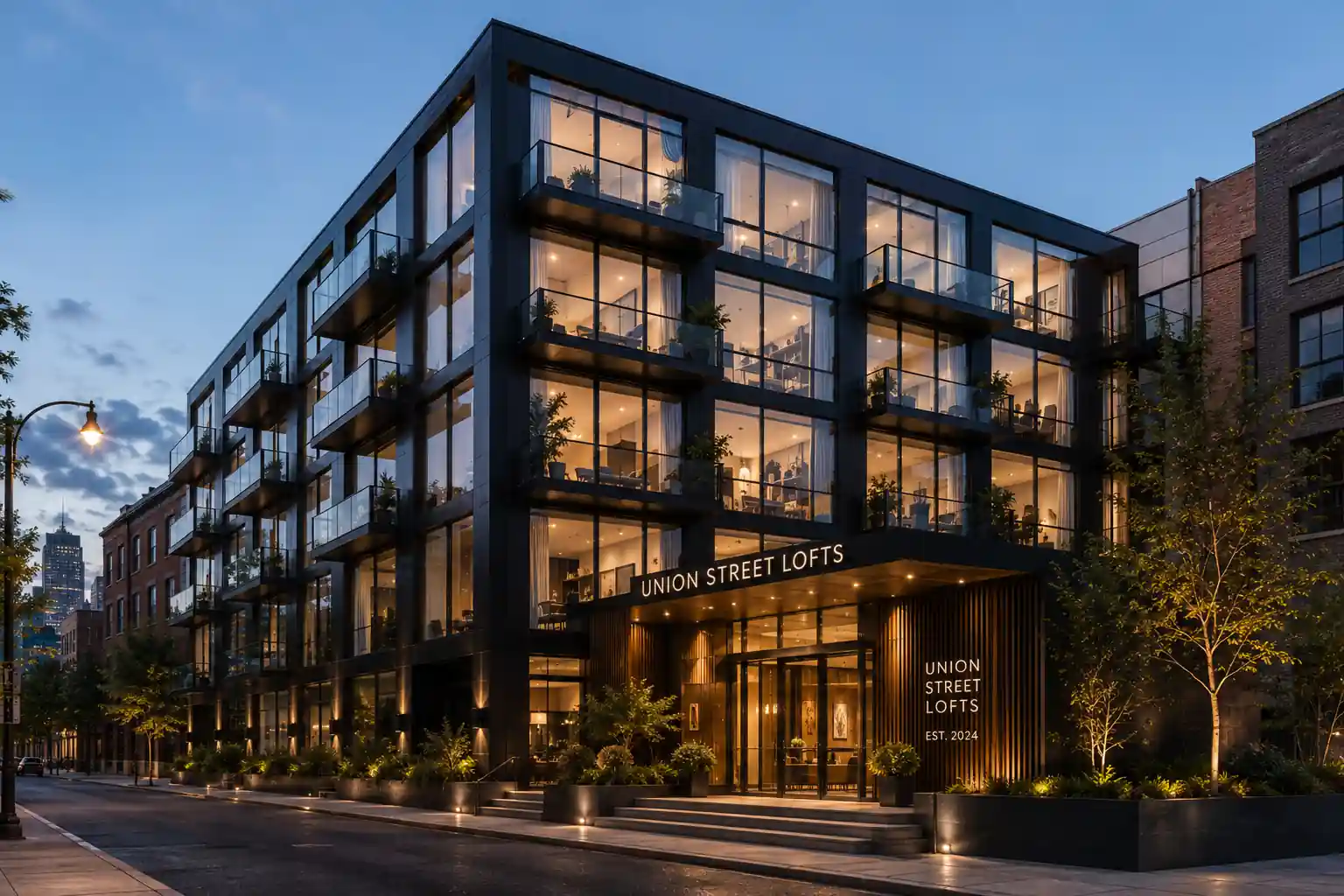 Union Street Lofts building exterior