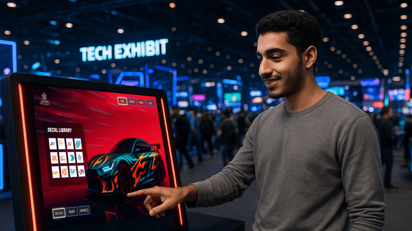 AI avatar photobooth