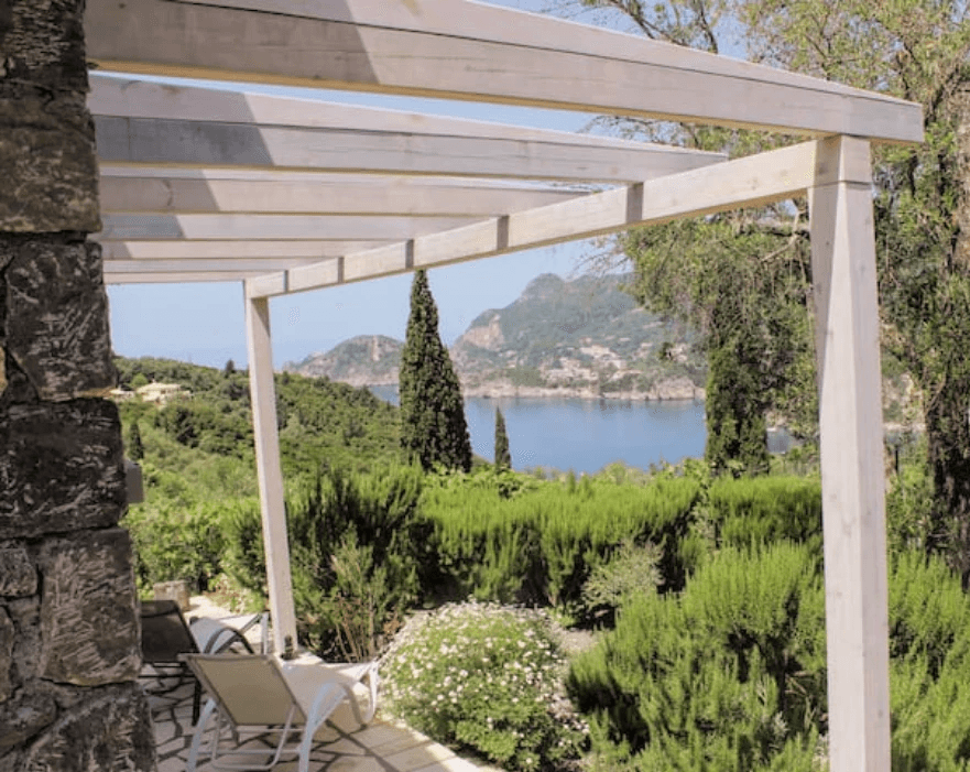 Villa Calivi: View from terrace