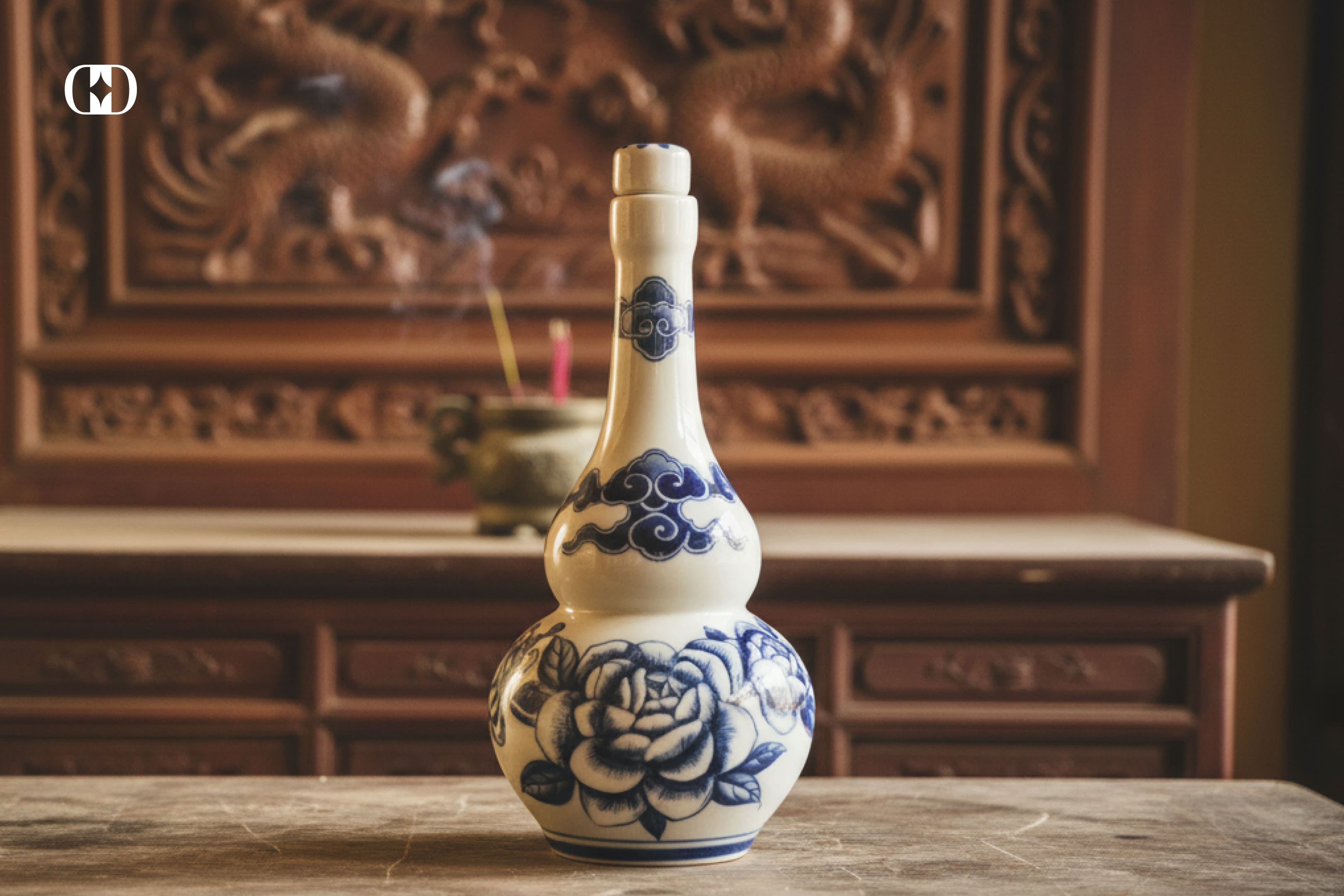 nậm rượu bát tràng