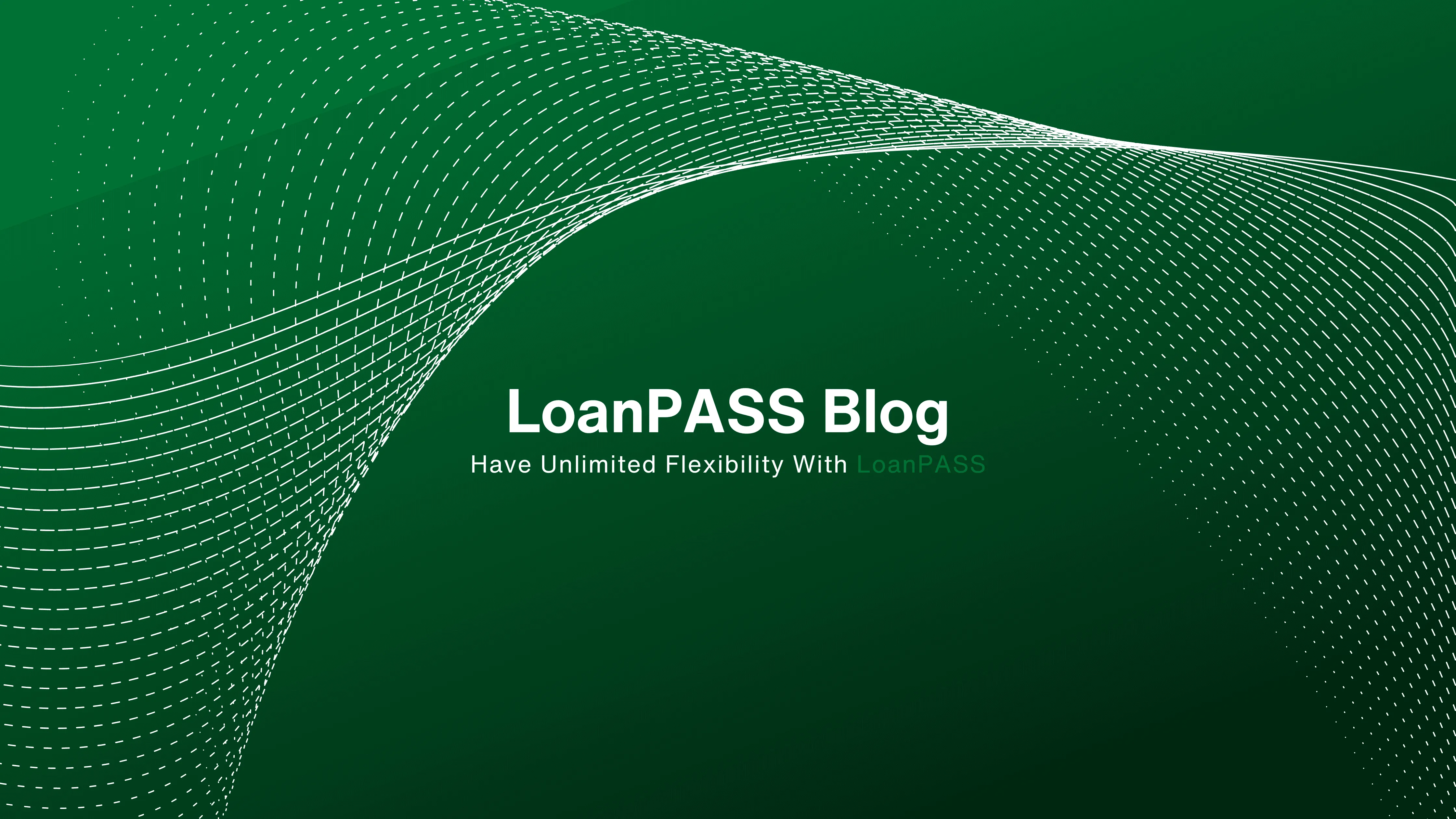 Thumbnails for multiple blog posts regarding updates about LoanPASS systems and news regarding the company.