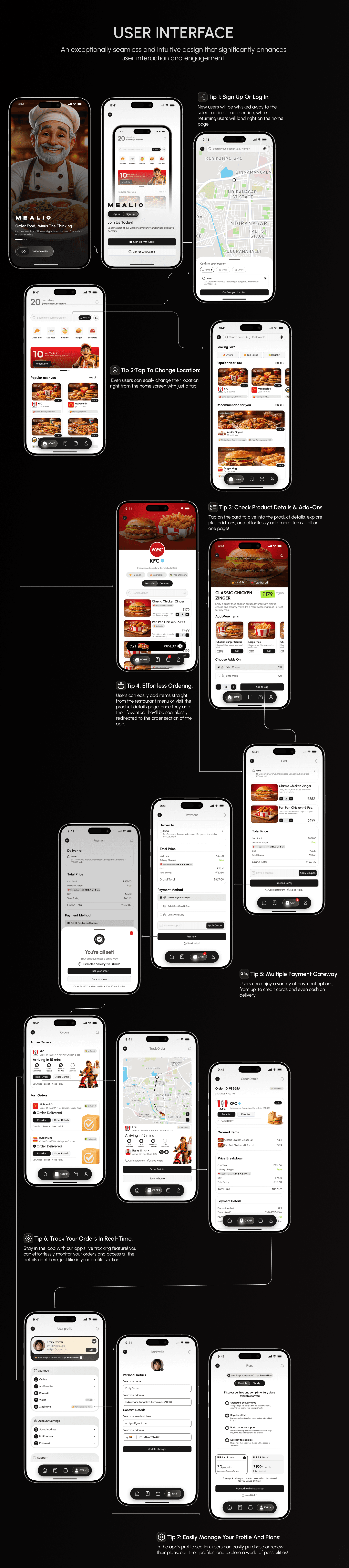 Mealio - The UI.