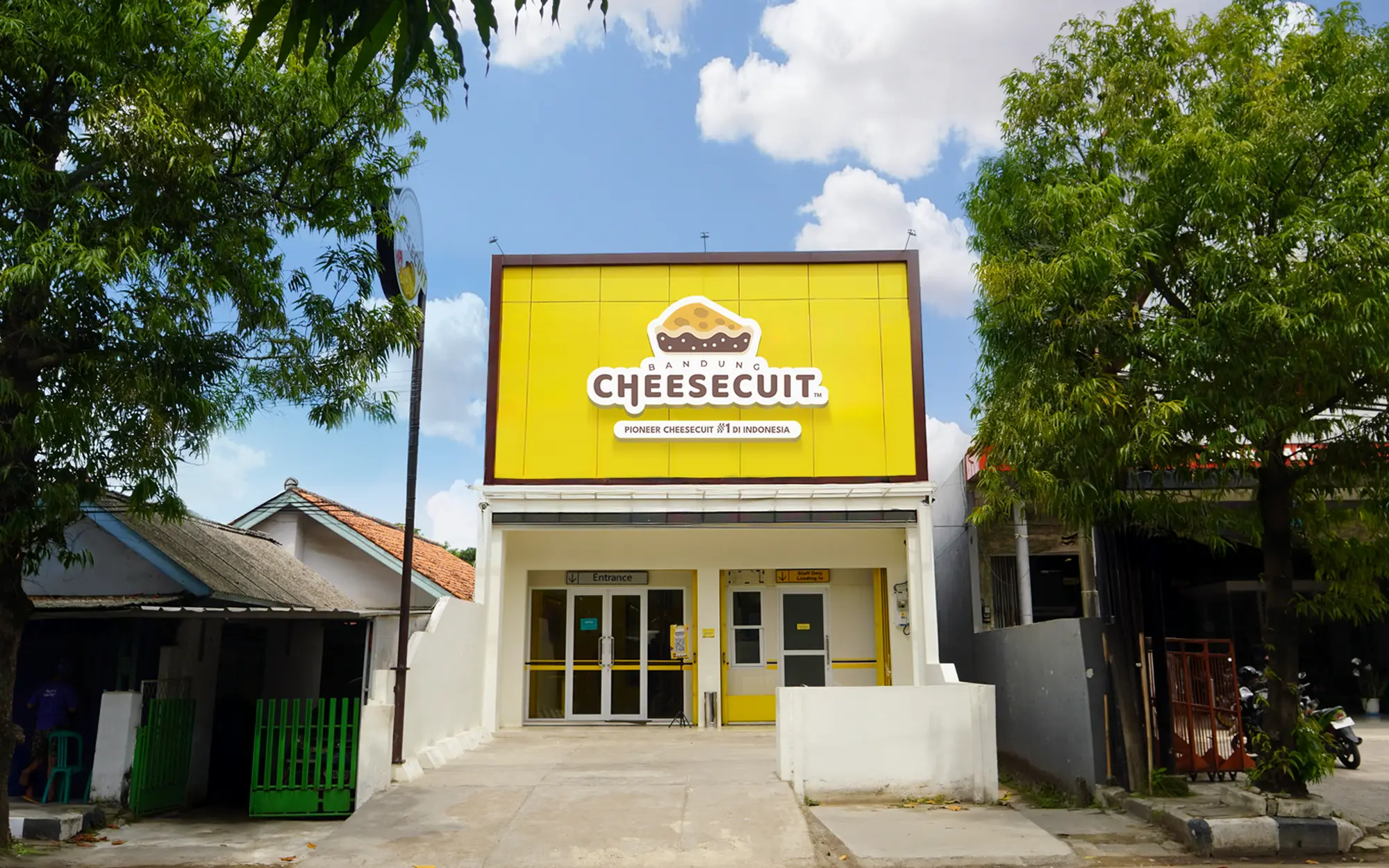 kontraktor cheesecuit outlet F&B bakery