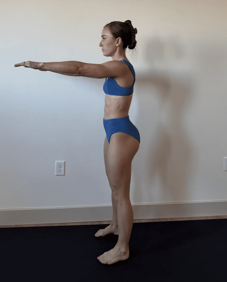 A person celebrating a fitness milestone in a gym environment, representing achievement tracking and workout success.