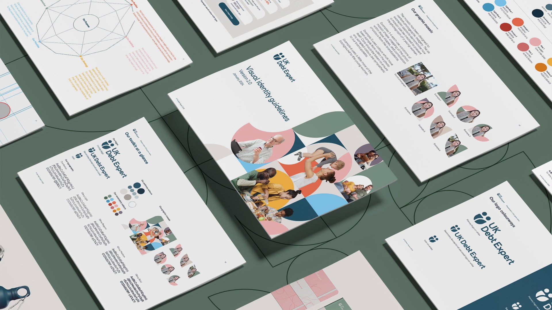 UK Debt Expert Brand Identity System