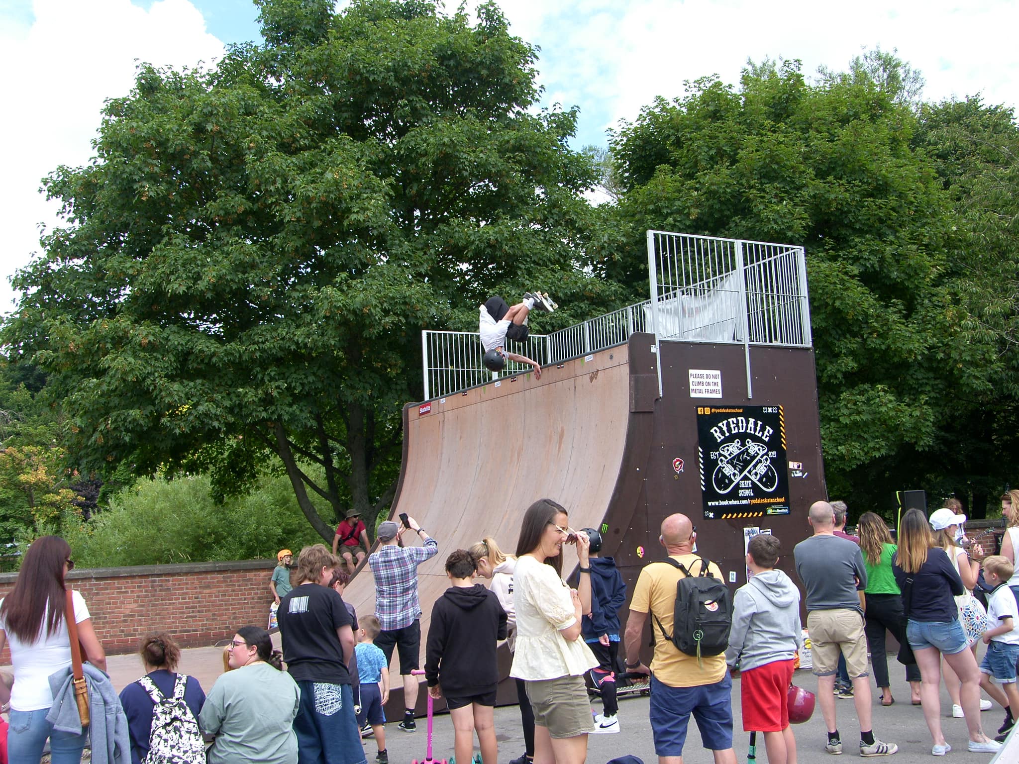 A man surfing