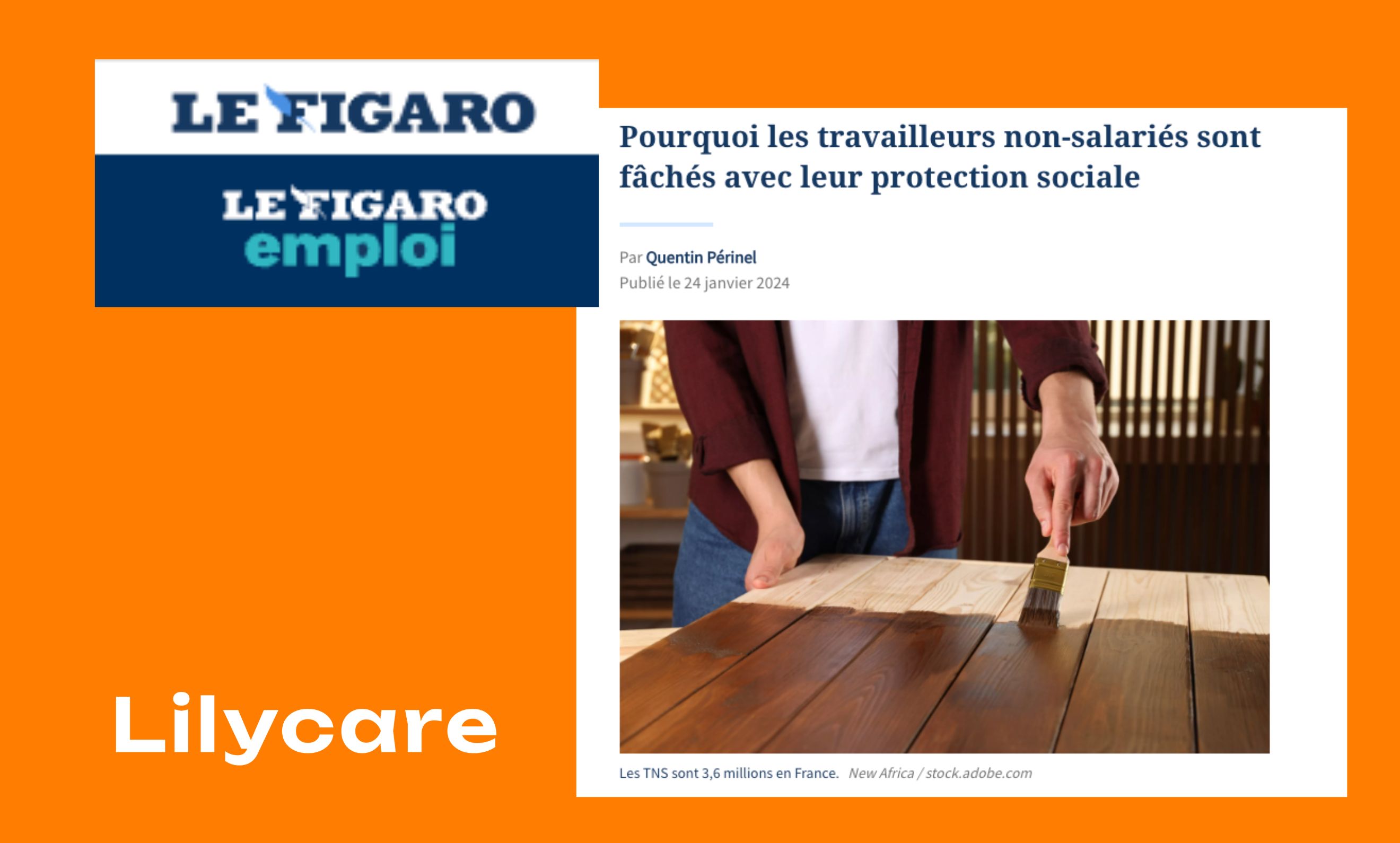 le figaro protection sociale des indépendants lilycare