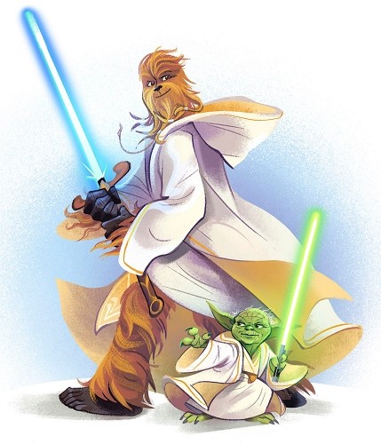 yoda and the younglings cover