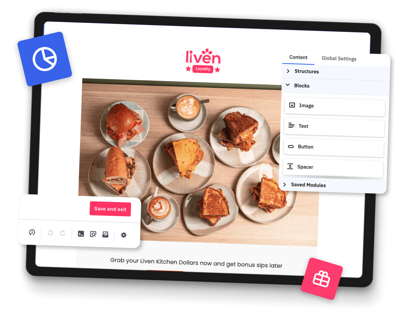 marketing crm campaign with liven engage