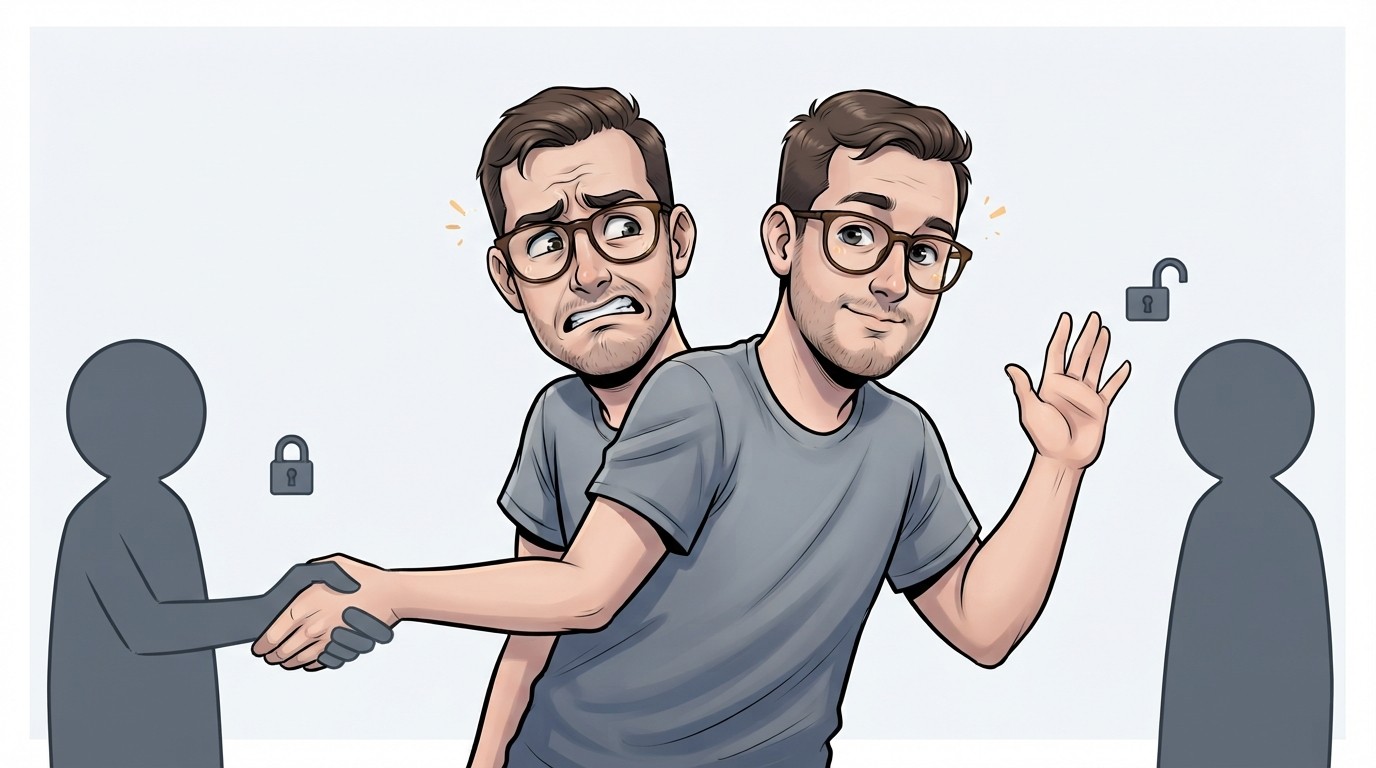 Image placeholder for the old friend example