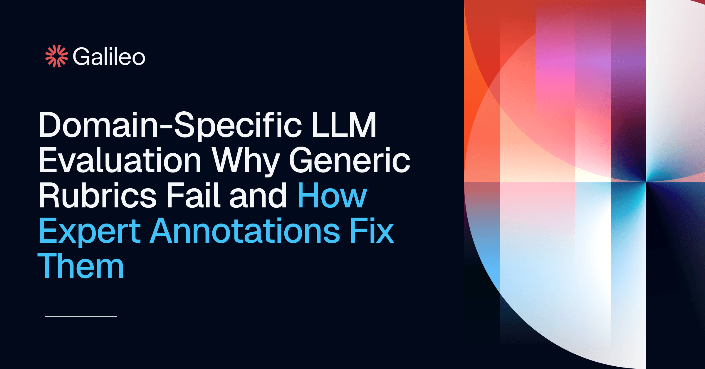 Domain-Specific LLM Evaluation: Why Generic Rubrics Fall Short