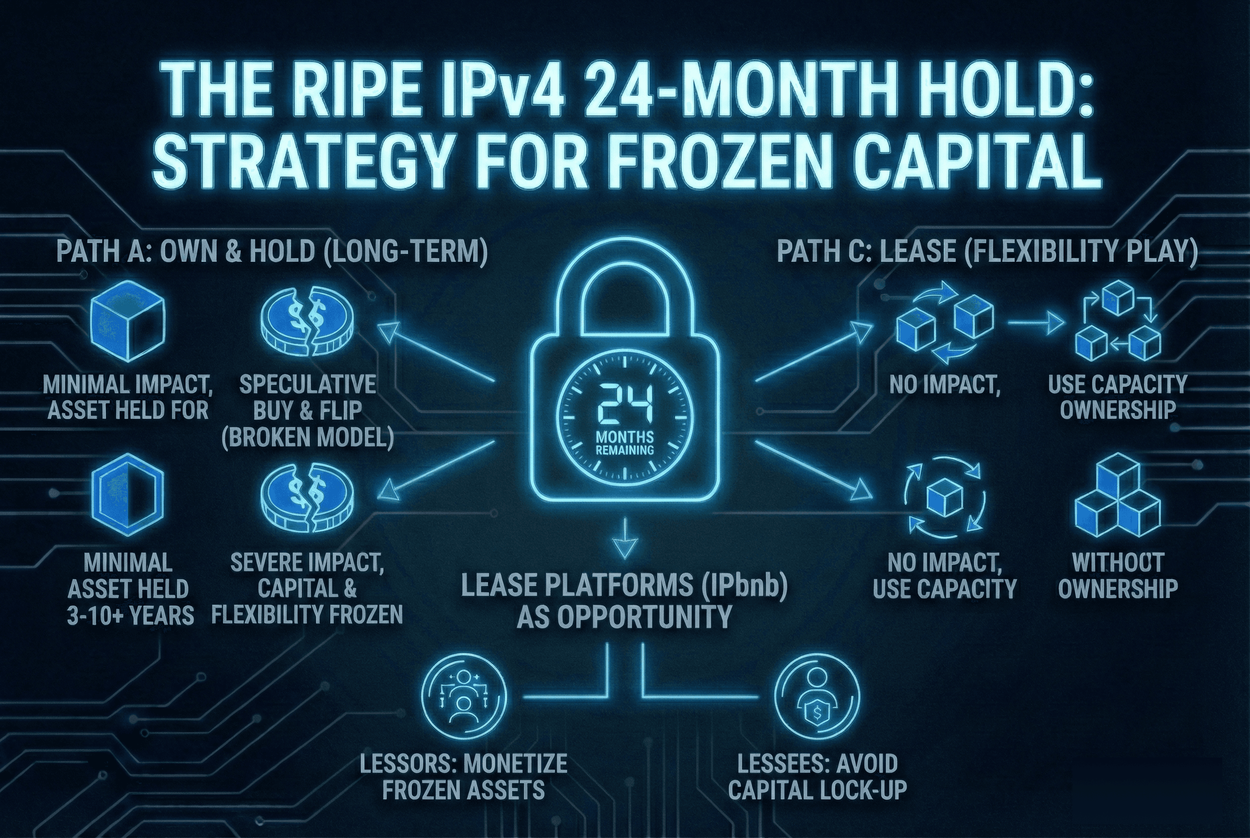 How RIPE's 24-Month Hold Period Impacts Your IPv4 Strategy
