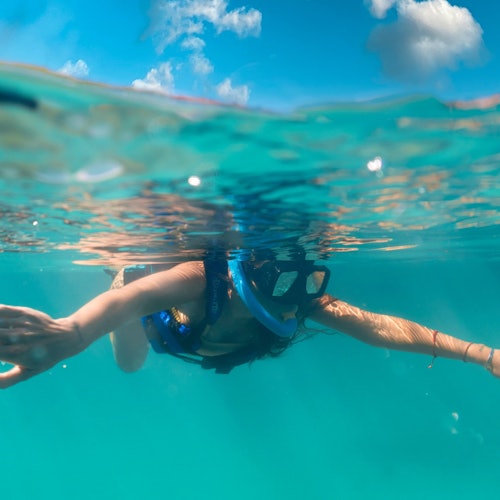 Mergulho com snorkel