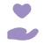 hand heart icon