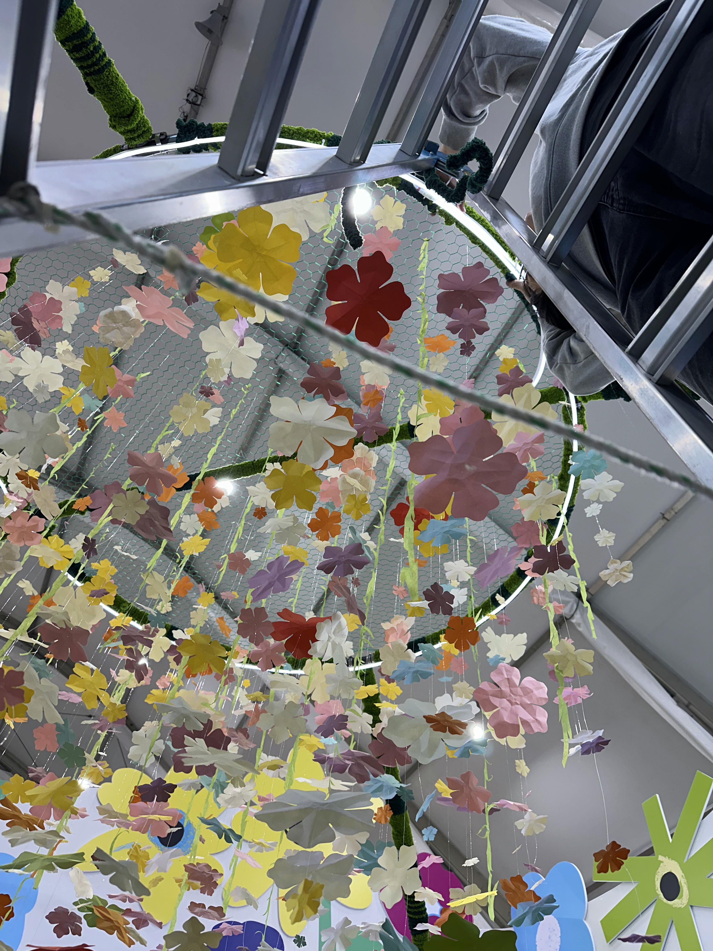ebs objet flower props 소품제작