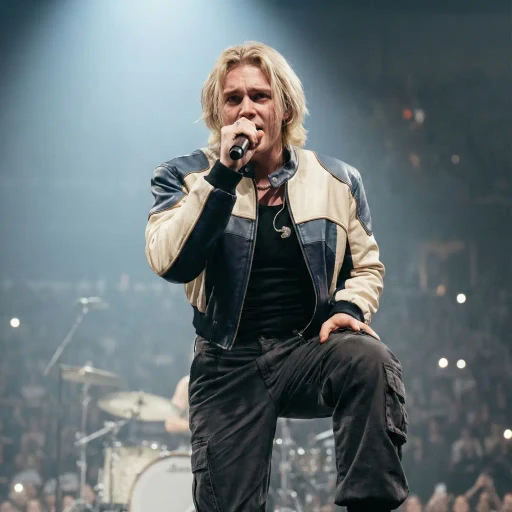 Artista usuario de Zoundroom en un concierto