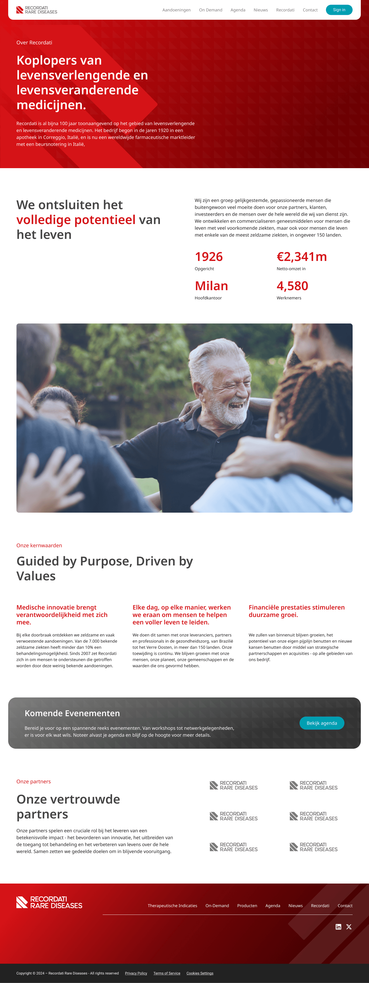 About Recordati page