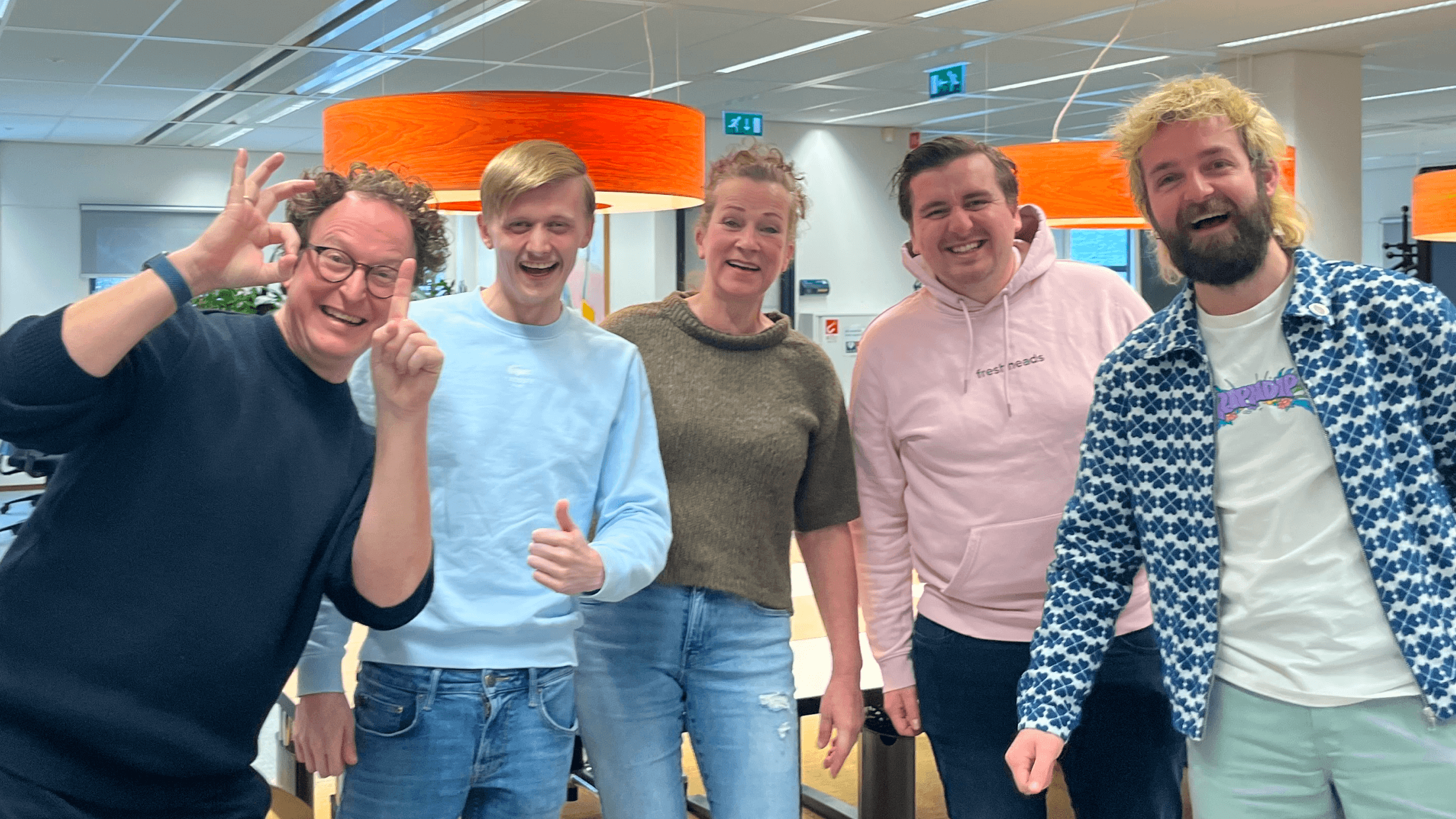 Het team van Freshheads bezoekt Product Owner Karin in Apeldoorn