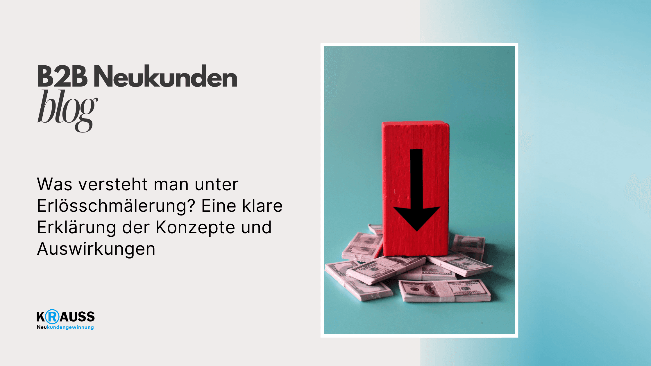 Was versteht man unter Erlösschmälerung? Eine klare Erklärung der Konzepte und Auswirkungen