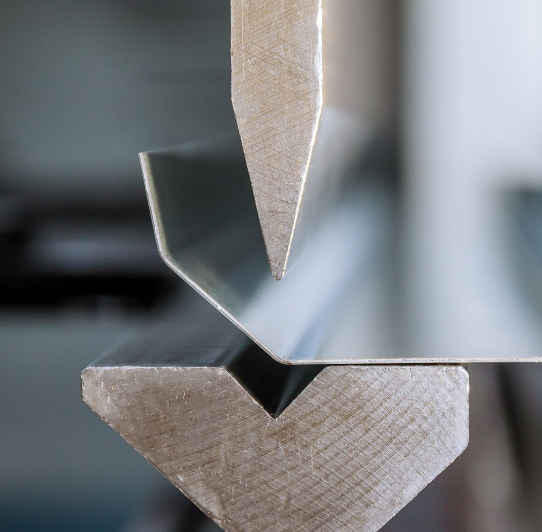 doblez placa industrial