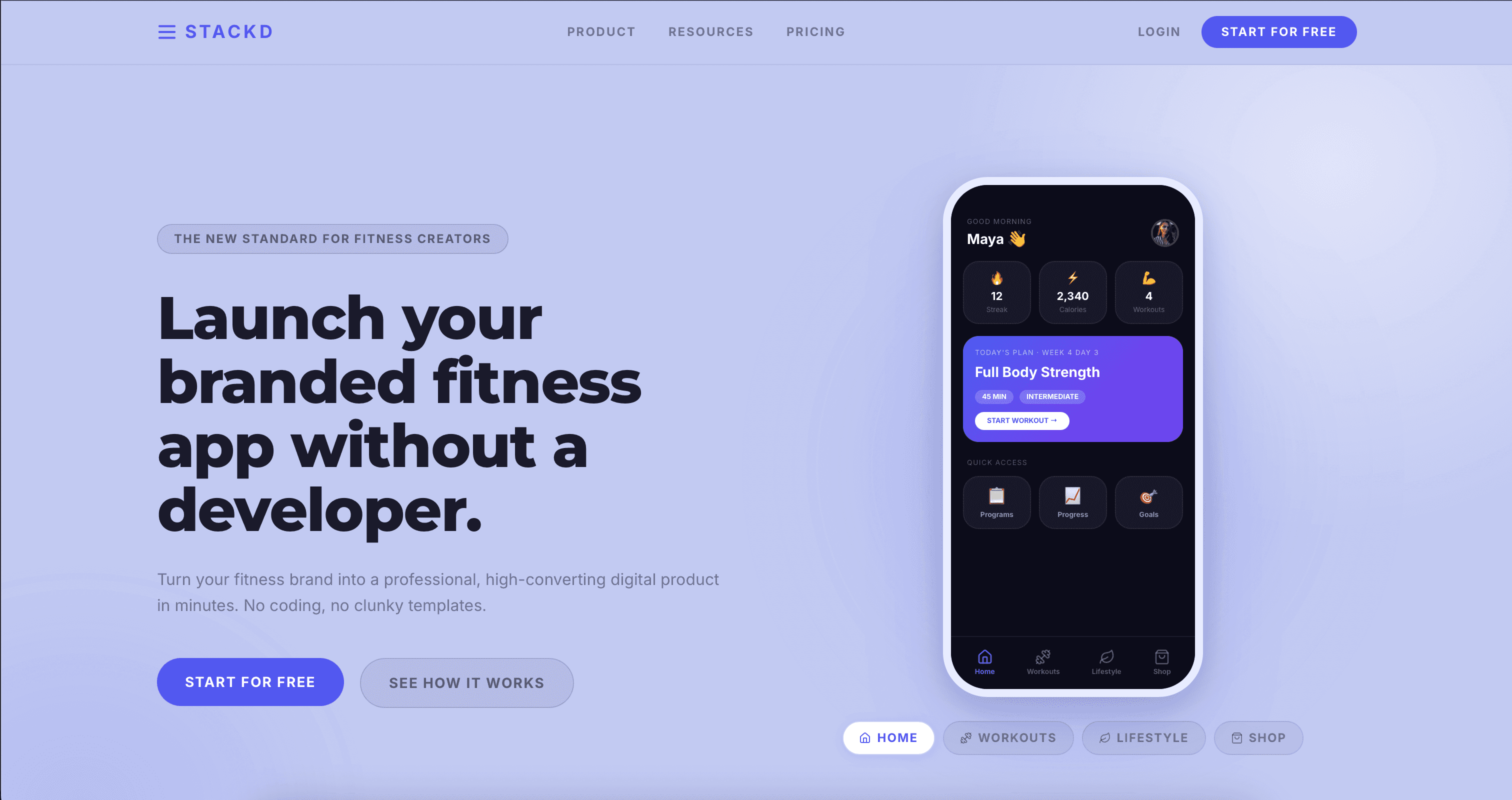 STACKD project preview