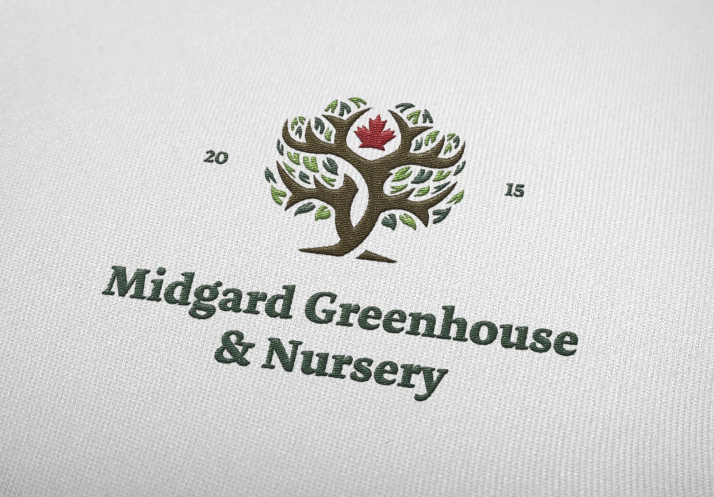 Midgard Greenhouse and Nursery Brand Identity