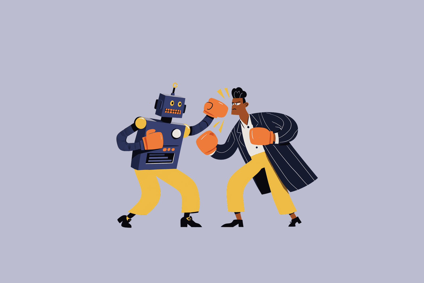 An orange heart-shaped balloon floats against a gray background.