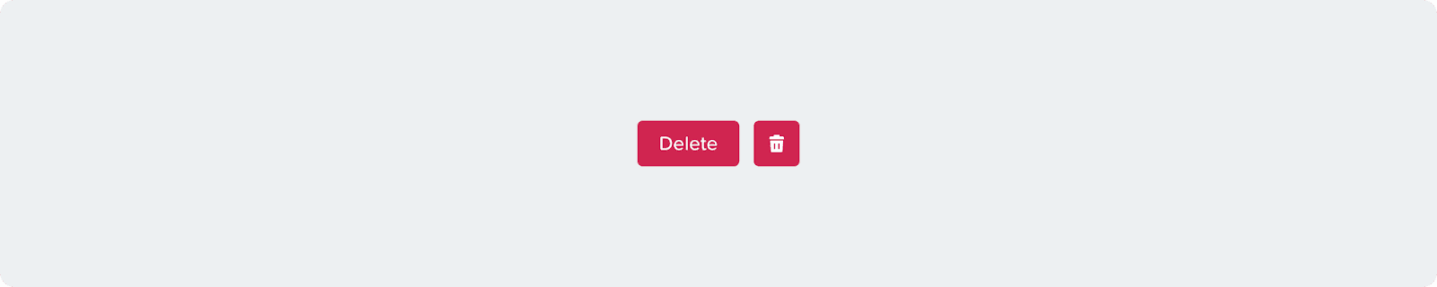 Examples of destructive red buttons