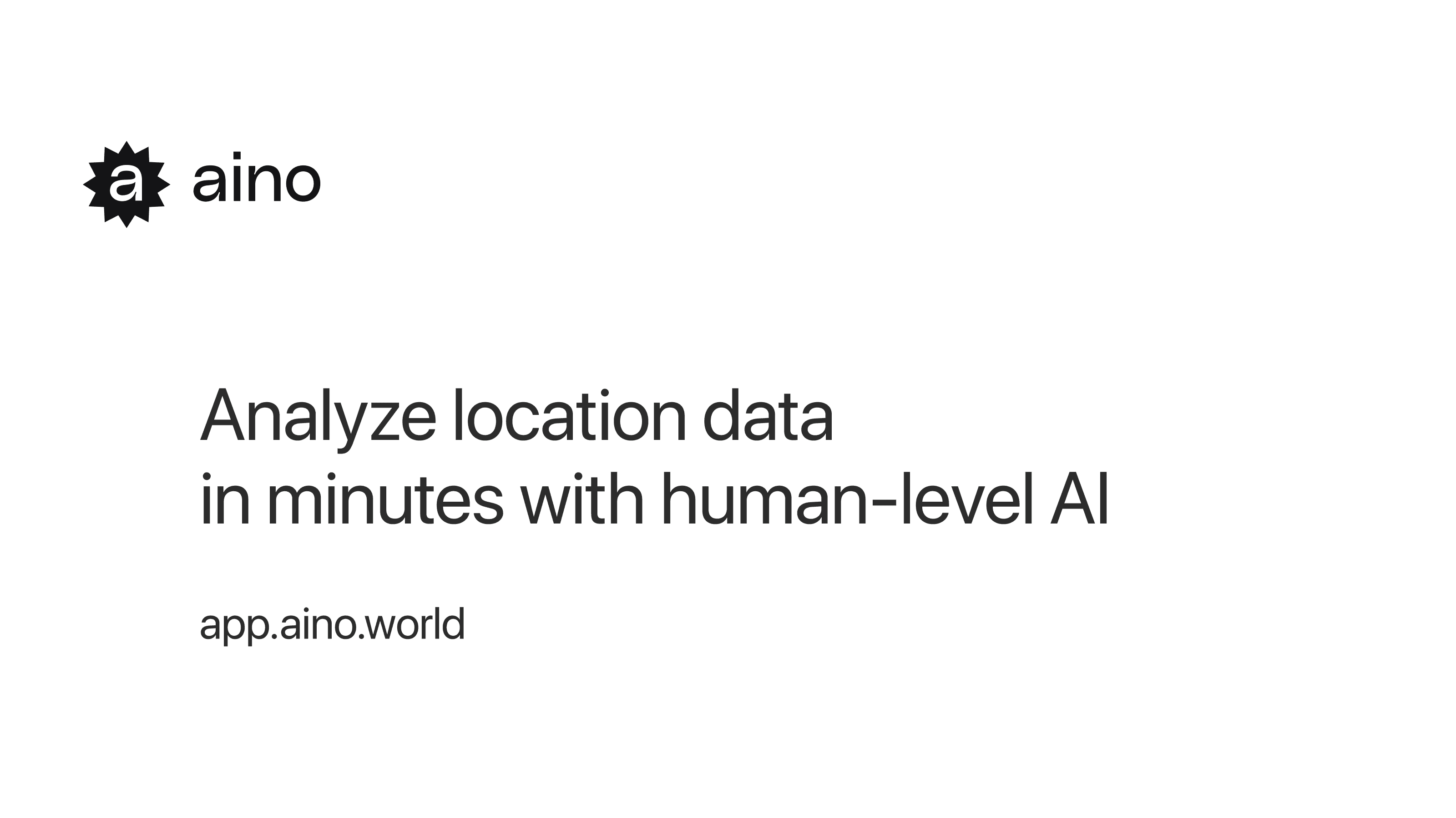 Aino AI GIS For Students And Institutions