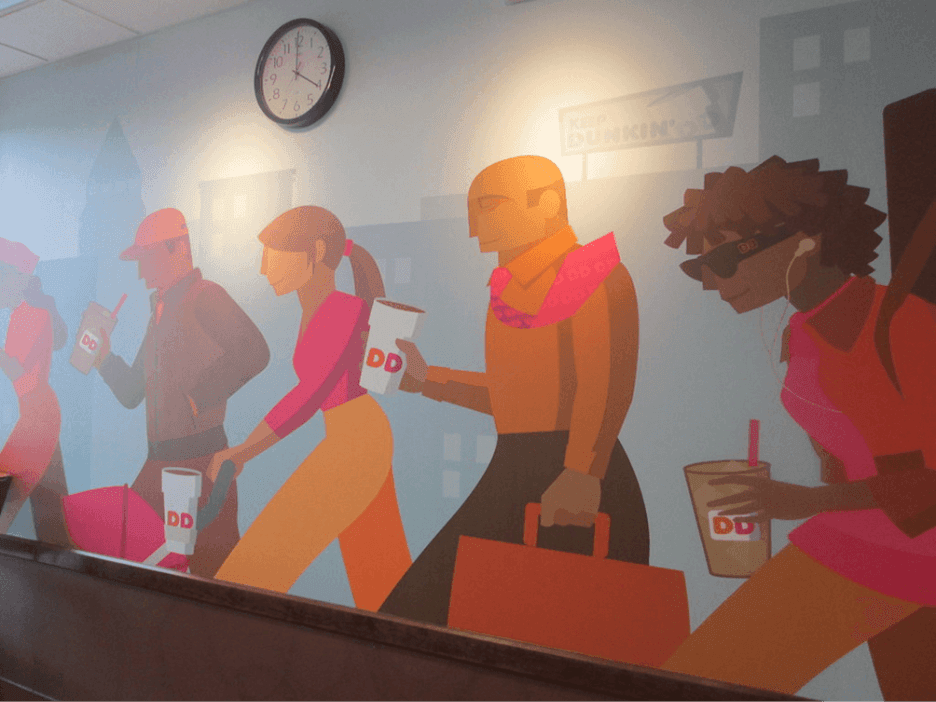 A mural of people walking in a building

AI-generated content may be incorrect.