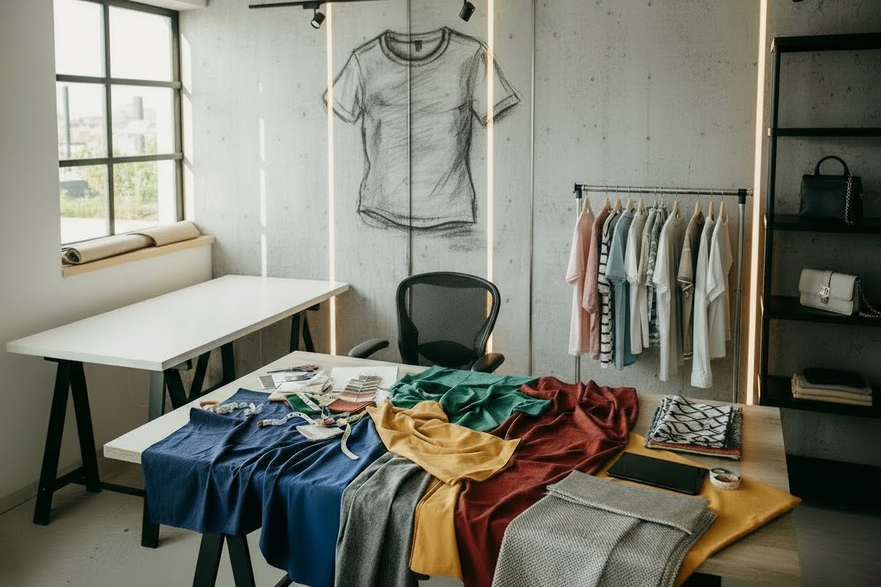 Atelier - Auswahl an Textilien