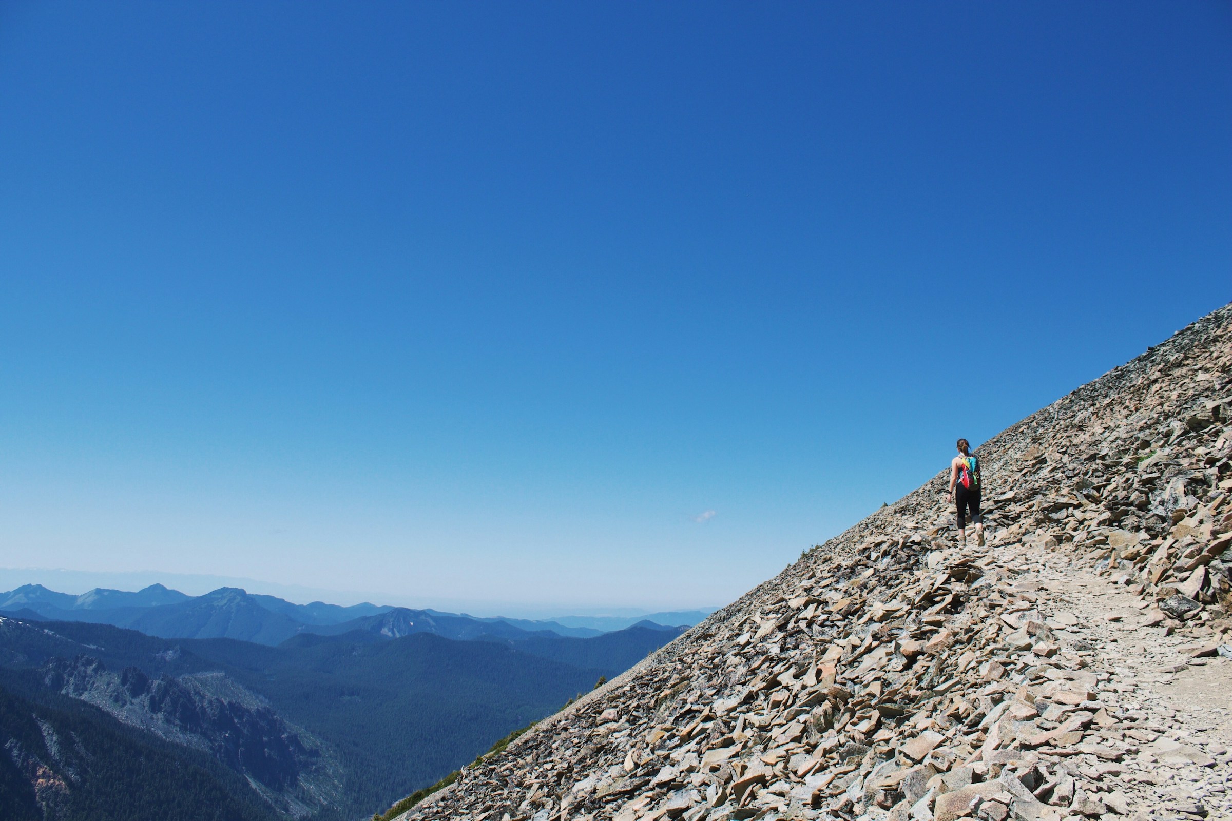 unknown person facing sideways