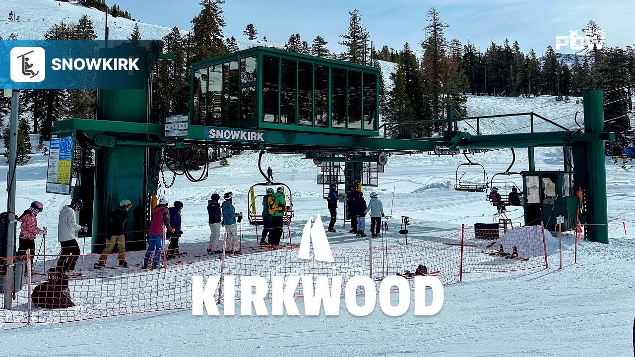 Snowkirk Lift Kirkwood – 8-Minute Ride to Beginner Terrain